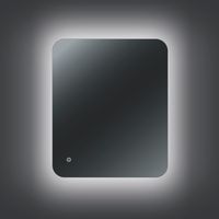 Зеркало с LED-подсветкой MILAN (50*60) /AQUA DE MARCO MIL50/60 — фото 9, Зеркала в ванную комнату