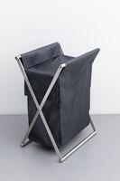 Корзина для белья Allen Brau Priority сталь/серый 00312046 — фото 1, Корзины для белья