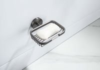 AQ4633BGM БЕТТА мыльница решетка, оружейная сталь — фото 3, Мыльницы