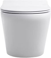 Унитаз подвесной Aquanet ornado белый арт-ATAGO W Short T — фото 2, Подвесные унитазы