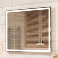 Зеркало с подсветкой VIGO Geometry Media voice 800 048 — фото 2, Зеркала в ванную комнату