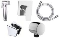 Набор смесителя с гигиеническим душем Aquanet Static 1.01 (с внутренней частью) арт-00257144 — фото 10, Гигиенические души