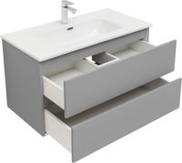 Товар: Тумба с раковиной Aquanet Вега 2.0 90 2 ящ. цв.мисти грин (раковина Ирис) 00344748 - фото 10 Тумба с раковиной Aquanet Вега 2.0 90 2 ящ. цв.мисти грин (раковина Ирис) 00344748 — фото 10, Тумбы с раковиной