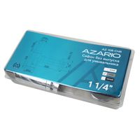 Сифон для раковины AZARIO G 1 1/4, без выпуска, цилиндр, латунь, хром арт-AZ-108-CHR — фото 2, Сифоны для раковины