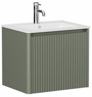 Тумба под раковину Allen Brau Gravity 60 1.370016.CGM олива матовый — фото 1, Тумбы под раковину