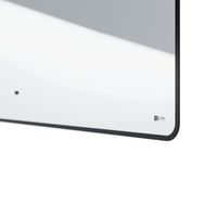 Зеркало Lemark MIOBLACK 45х80 см с интерьерной подсветкой, с подогревом арт-LM45ZM-black — фото 3, Зеркала в ванную комнату