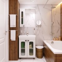 Зеркальный шкаф арт-Э-Ура-04050-021П — фото 3, Зеркальные шкафы в ванную