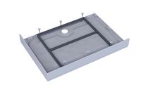 Душевой поддон акриловый Aquatek DPA-0000013 прямоугольный с ножками и фронтальным экраном 140*80*15 см (без сифона) — фото 3, Акриловые душевые поддоны