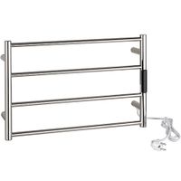 Электрический полотенцесушитель мини 560x370x90 мм, 63W, нержавеющая сталь, полированная 704151081 — фото 1, Электрические полотенцесушители