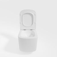 Унитаз подвесной Tornado Ultra , цвет белый, ультратонкое сиденье soft-close арт-VT1-32T — фото 7, Подвесные унитазы