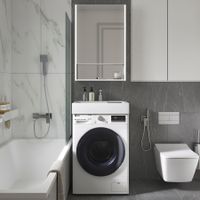 Товар: Раковина на стиральную машину Reflexion Tetra RF6050TE - фото 5 Раковина на стиральную машину Reflexion Tetra RF6050TE — фото 5, Раковины встраиваемые сверху