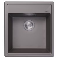 Кухонная мойка ABBER Quarz AQ2901G серый — фото 1, Кухонные мойки