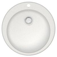 Товар: Кухонная мойка AZARIO Vital 507x507x200 искусственный мрамор, цвет Белый арт-CS00078342 - фото 3 Кухонная мойка AZARIO Vital 507x507x200 искусственный мрамор, цвет Белый арт-CS00078342 — фото 3, Кухонные мойки