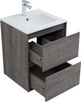 Товар: Тумба с раковиной Aquanet Милан 50 цв. дуб рошелье 00340156 - фото 7 Тумба с раковиной Aquanet Милан 50 цв. дуб рошелье 00340156 — фото 7, Тумбы с раковиной