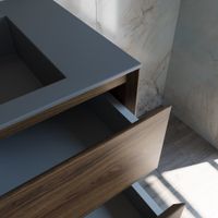 База под раковину Luka 800 подвесная, 2 выкатных ящика soft-close, С.Oak арт-VMC-2L800CO — фото 11, Тумбы под раковину