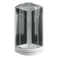 Душевая кабина ERLIT 35 серия ER351026-С4-RUS тонированное стекло арт-ER351026-C4-RUS — фото 1, Душевые кабины