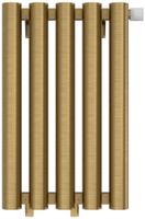 Отопительный радиатор Сунержа Кумир-0 EU50 правый 500х330 5 секций Состаренная латунь арт-051-0351-5005 — фото 6, Радиаторы отопления