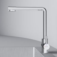 F85B05700 X-Joy S, смеситель для кухни с L-изливом с каналом для питьевой воды, хром — фото 5, Смесители для кухни