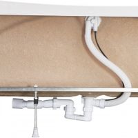 Монтажный комплект для ванны КОРСИКА 180х80 см. (рама, слив-перелив с сифоном, крепеж к стене, крепе арт-1WH112420 — фото 2, Комплектующие