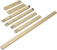 Ножки для мебели Allen Brau Reality 100 1.320B14.03 латунь браш — фото 2, Комплектующие для мебели в ванной