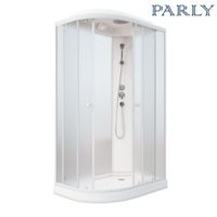 Ограждение VIVA90B N душевое Ceruttispa без поддона (90x90x195) — фото 261, Прямоугольные душевые уголки