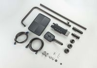 Товар: AQ3040BGM ПОЛАРИС душевая система (смеситель для ванны) 295х195мм, оружейная сталь - фото 3 AQ3040BGM ПОЛАРИС душевая система (смеситель для ванны) 295х195мм, оружейная сталь — фото 3, Душевые системы