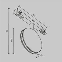 Трековый светильник Technical TR090-2-6W4K-B — фото 10, Трековые светильники