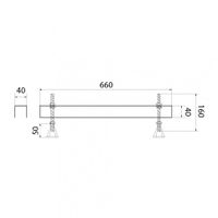 Установочный комплект для прямоугольных ванн шириной 70-75см (шпилька 160мм) арт-Щ0000029976 — фото 4, Комплектующие