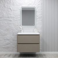 600x800 Зеркало с подсветкой, универсальный монтаж арт-AQM9107 — фото 1, Зеркала в ванную комнату