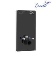 Товар: Модуль - инсталляция G111B из черного стекла Ceruttispa, приставная, для подвесных унитазов - фото 2 Модуль - инсталляция G111B из черного стекла Ceruttispa, приставная, для подвесных унитазов — фото 2, Инсталляции для унитазов