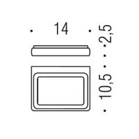 Товар: Мыльница COLOMBO DESIGN LULU настенная цвет золото арт-B6201.HPS - фото 2 Мыльница COLOMBO DESIGN LULU настенная цвет золото арт-B6201.HPS — фото 2, Мыльницы