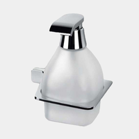 Дозатор COLOMBO DESIGN ALIZE настенный цвет хром арт-B9330DX — фото 3, Дозаторы