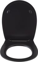 Крышка-сиденье для унитаза Allen Brau Fantasy Smartfix, Soft-Close черный матовый арт-4.11005.31 — фото 3, Сиденья для унитаза