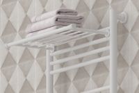 Полка прямая Полка Сунержа прямая 4П / L 370 Матовый белый арт-30-2012-4370 — фото 1, Полки для полотенец