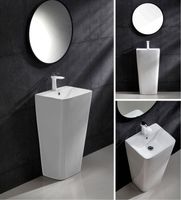 Раковина SANDRA напольная Ceruttispa 440х380х835 CT7828 — фото 1, Раковины напольные