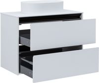 Товар: Тумба под раковину Allen Brau Activity 90 1.34005.WM белый матовый/черный браш - фото 12 Тумба под раковину Allen Brau Activity 90 1.34005.WM белый матовый/черный браш — фото 12, Тумбы под раковину