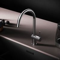 Товар: Func, смеситель для кухни с С-изливом, сатин арт-F8F07011 - фото 2 Func, смеситель для кухни с С-изливом, сатин арт-F8F07011 — фото 2, Смесители для кухни