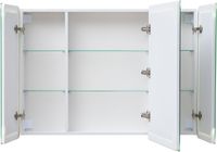 Зеркальный шкаф Aquanet Оптима 110 с LED подсветкой арт-00341428 — фото 5, Зеркальные шкафы в ванную