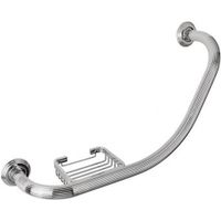 Поручень COLOMBO DESIGN HERMITAGE B3375 цвет хром — фото 2, Поручни для ванной