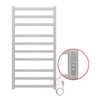 Товар: Полотенцесушитель электрический AZARIO PALERMO 500/1000 квадрат, 10 секций, диммер справа, белый арт-AZ83850W - фото 3 Полотенцесушитель электрический AZARIO PALERMO 500/1000 квадрат, 10 секций, диммер справа, белый арт-AZ83850W — фото 3, Электрические полотенцесушители