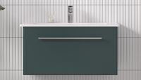 Тумба под раковину VELVEX Posse 850-0-1 (Оскар) навесная верде tp.POS.OSK.85.1Y верде — фото 2, Тумбы под раковину