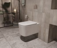 Унитаз подвесной Tornado Ultra , цвет белый, ультратонкое сиденье soft-close арт-VT1-32T — фото 2, Подвесные унитазы