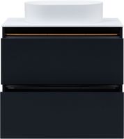 Тумба под раковину Allen Brau Activity 80 1.34004.AM антрацит матовый/черный браш — фото 11, Тумбы под раковину