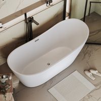 Товар: Ванна отдельностоящая Grossman Galaxy GR-2102M (170х75х72) цвет белый матовый,1 место - фото 5 Ванна отдельностоящая Grossman Galaxy GR-2102M (170х75х72) цвет белый матовый,1 место — фото 5, Акриловые ванны