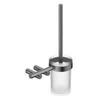 Щетка для туалета ABBER Osten 316 AA1832BGG оружейная сталь брашированная — фото 1, Ершики для унитаза