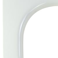 MONACO Крышка/сиденье унитаза Standart, с системой Microlift, цвет Белый/хром арт-32074 — фото 3, Сиденья для унитаза