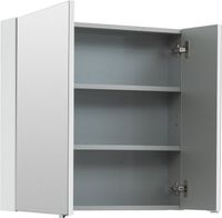 Зеркальный шкаф Aquanet Порто 70 белый арт-00241748 — фото 2, Зеркальные шкафы в ванную