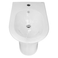 Биде напольное Azario FRETTA ROUND Размер 540х340х400 мм, белый арт-AZ-1217C — фото 1, Биде напольные