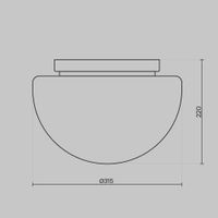 Потолочный светильник Maytoni MOD270CL-01B — фото 7, Подвесные светильники