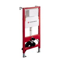 Пневматическая система инсталляции для подвесного унитаза 4 в 1 Terminus, с клавишей 33iP50х112R — фото 1, Инсталляции для унитазов